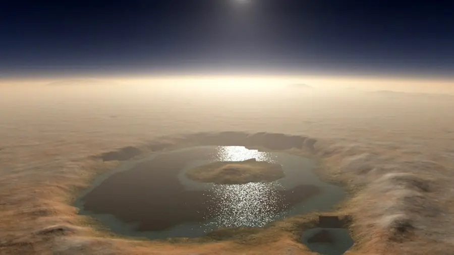Hubo un lago en Marte como los de la Tierra