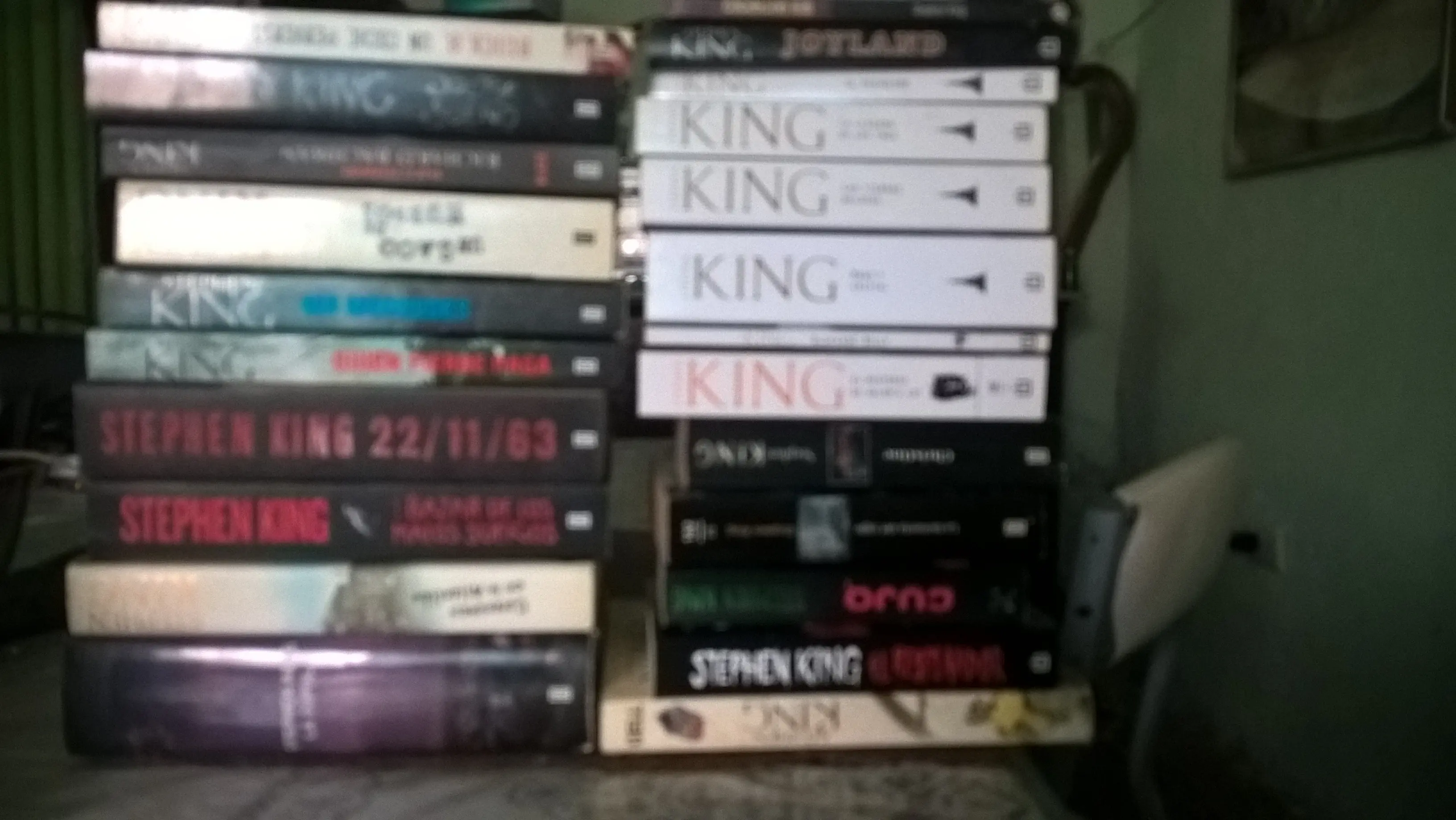 Mi coleccion de Stephen King