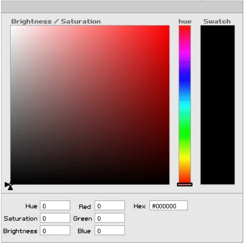Generador de codigos para colores de Html