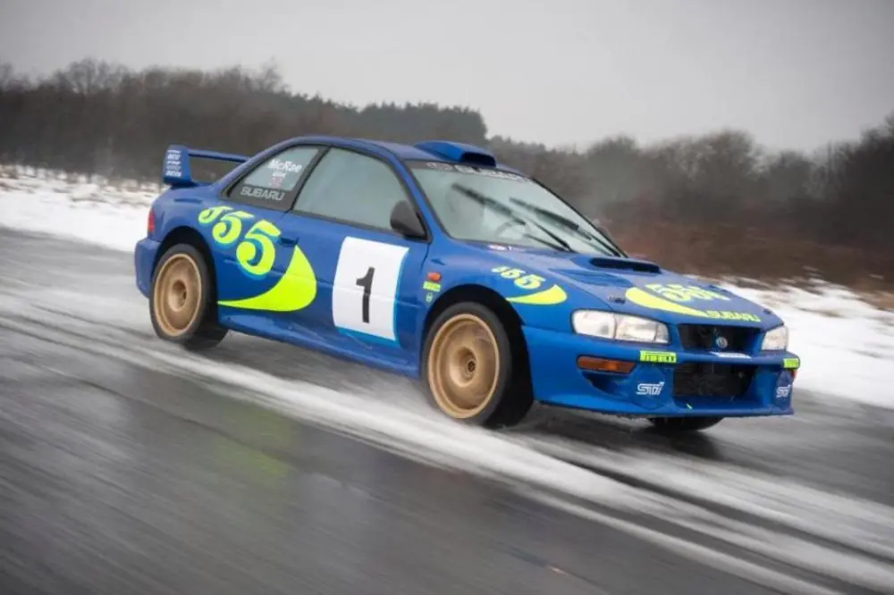 Sale a la venta el Subaru Impreza de Colin McRae