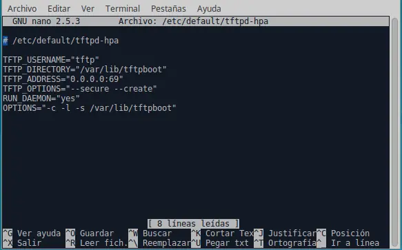Como hacer un servidor TFTP Ubuntu Linux