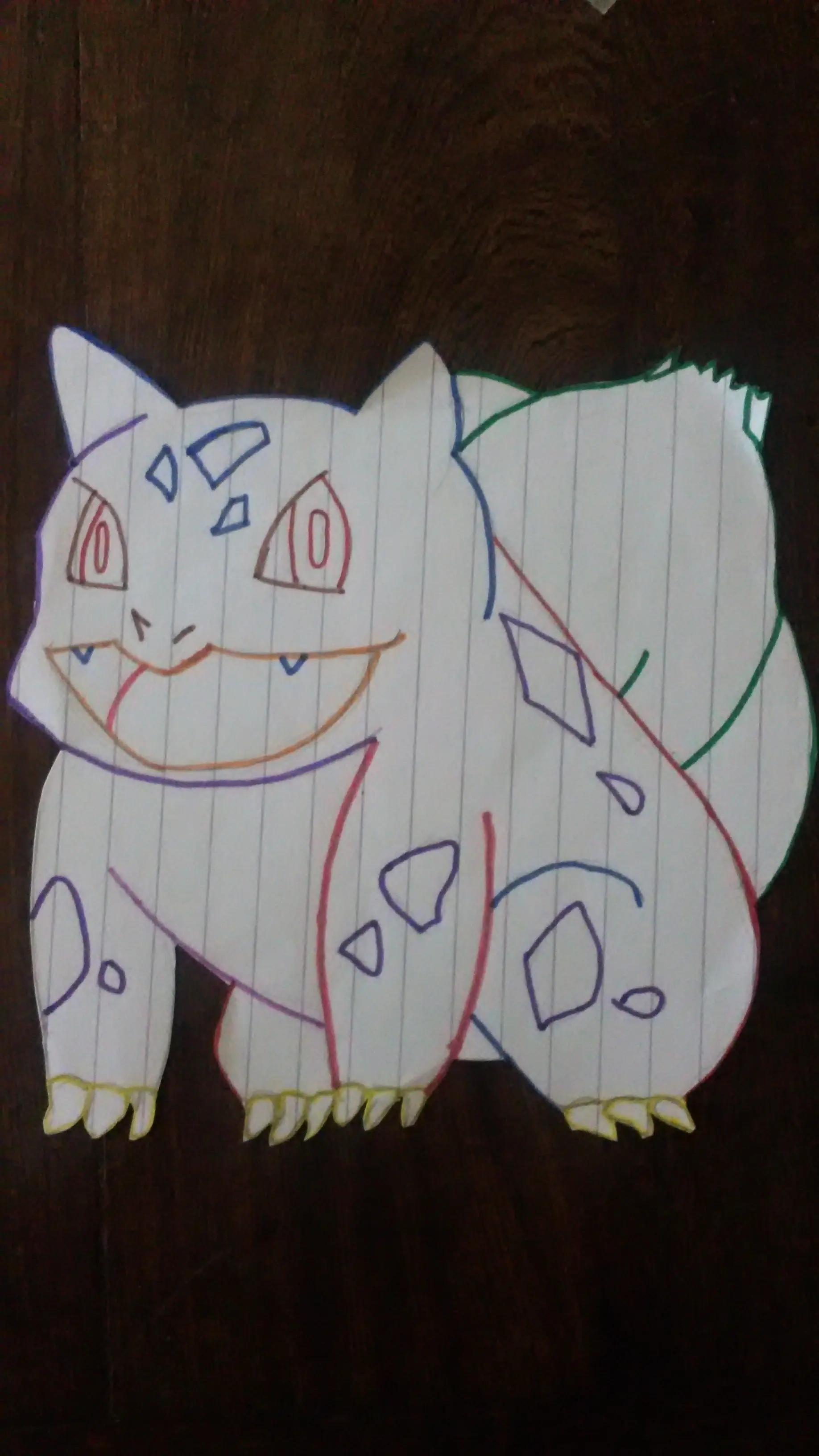 Dibuje 4 Pokemones