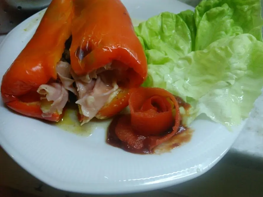 Prepare morrones rellenos y te lo tromues