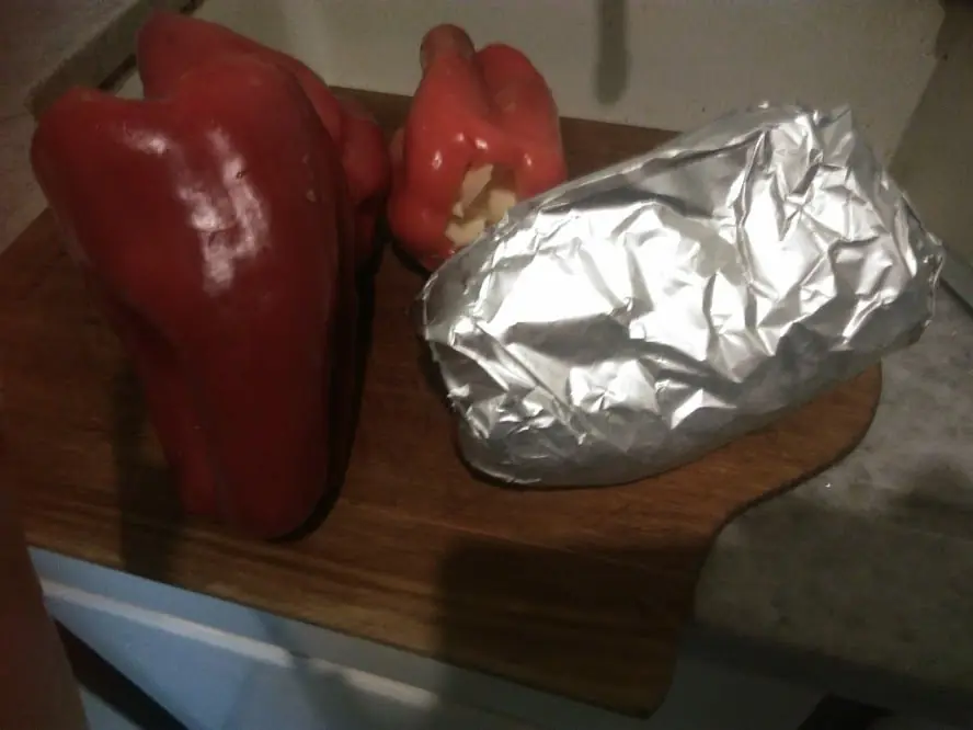 Prepare morrones rellenos y te lo tromues