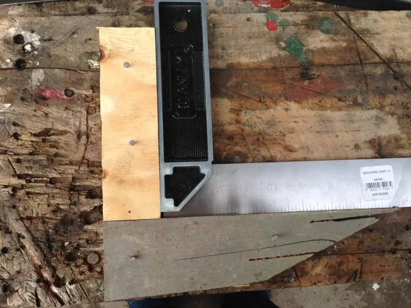 Estoy construyendo un farol para el patio (pt1)