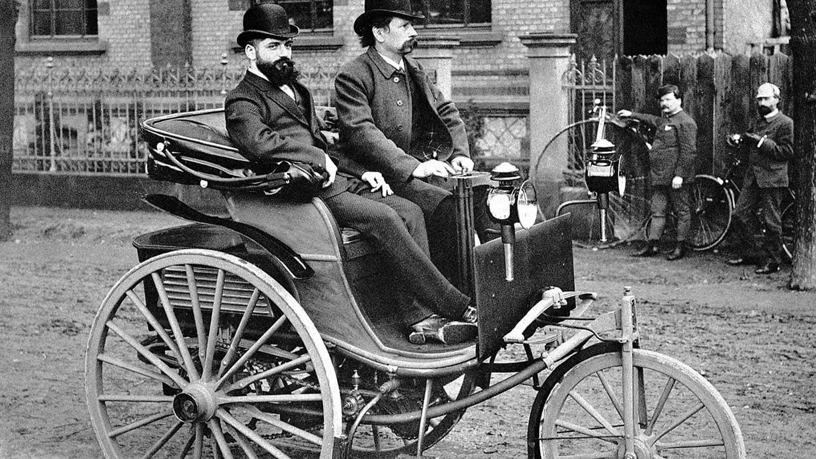 El primer auto de la historia - Benz 1886
