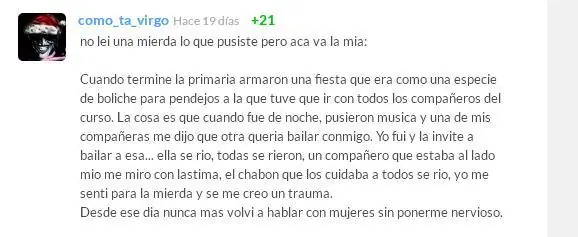 Virgoanécdotas enfermas, vergonzosas y torcidas #2