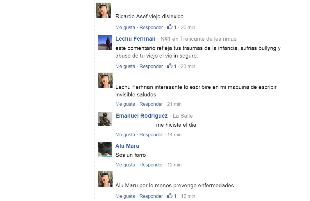 gente enojada