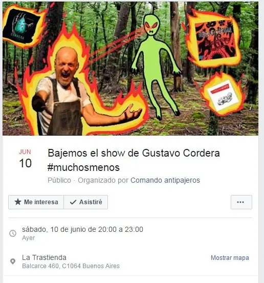 Terrible escrache a Gustavo Cordera