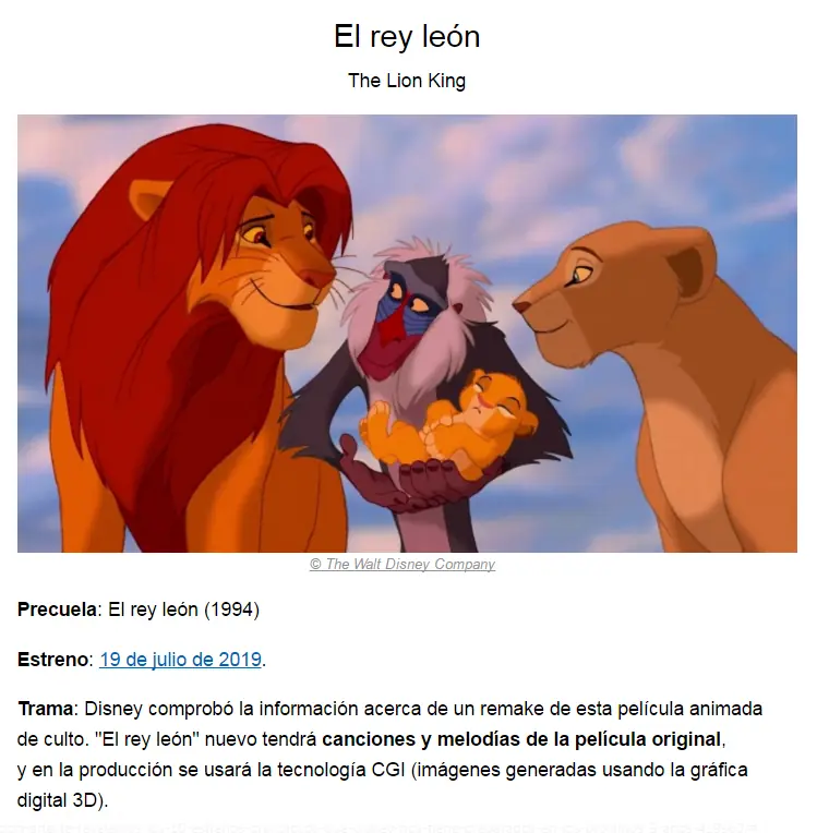 Te revelo los 10 estrenos grandiosos que Disney prepara