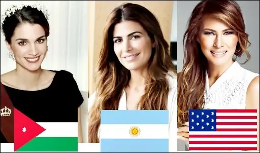 Primeras damas y reinas mas bellas y sexis del mundo