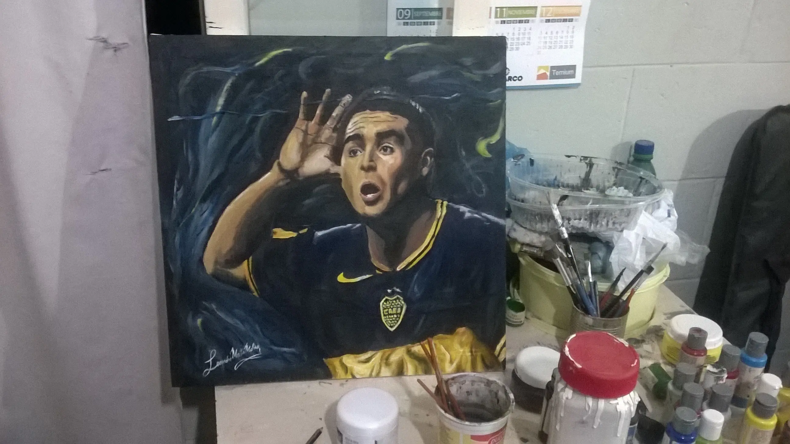 pintura de riquelme