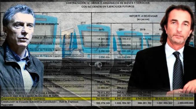 Angelo Calcaterra Mauricio Macri Iecsa Soterramiento del Sarmiento Victor Tailhade Marcelo Mindlin