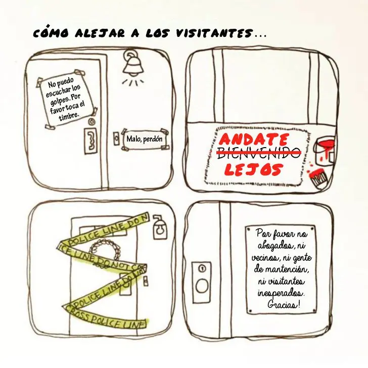 Ilustraciones que solo entenderán las personas introvertidas