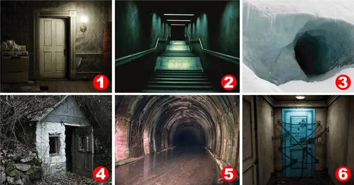 En cuál foto tienes más miedo de entrar?