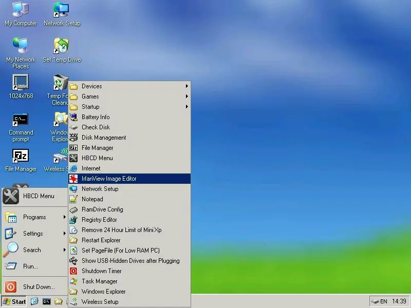 Como hacer captura de pantalla con Hirens' Boot