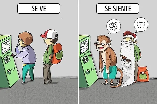 Situaciones de la vida que se ven distinto a cómo se sienten