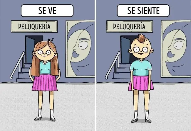 Situaciones de la vida que se ven distinto a cómo se sienten