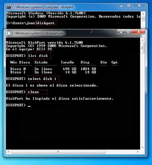 arreglar pendrive sin formato