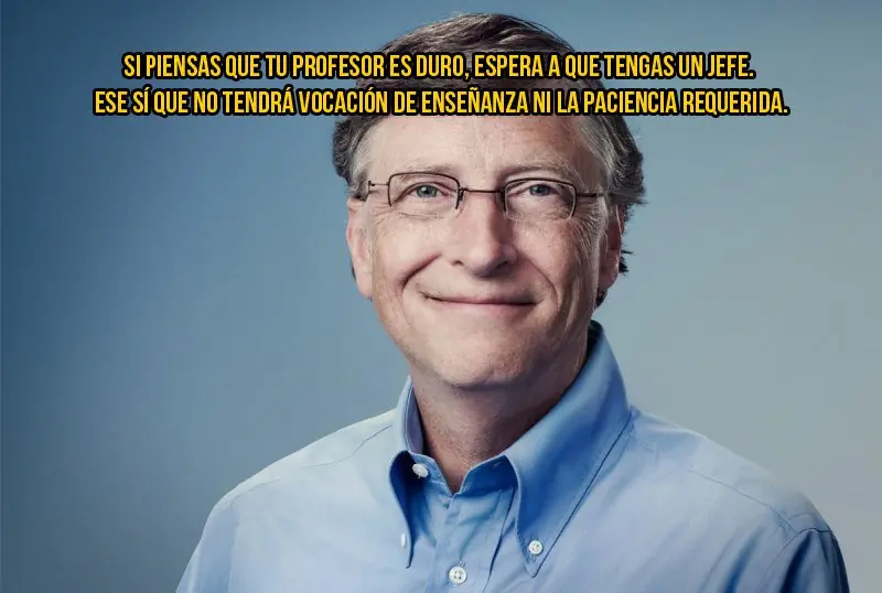 Reglas d Bill Gates para q todo joven tenga una vida exitosa