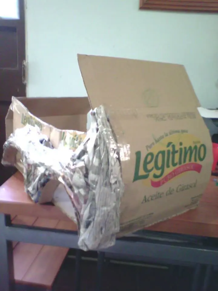 auto carton para ninos