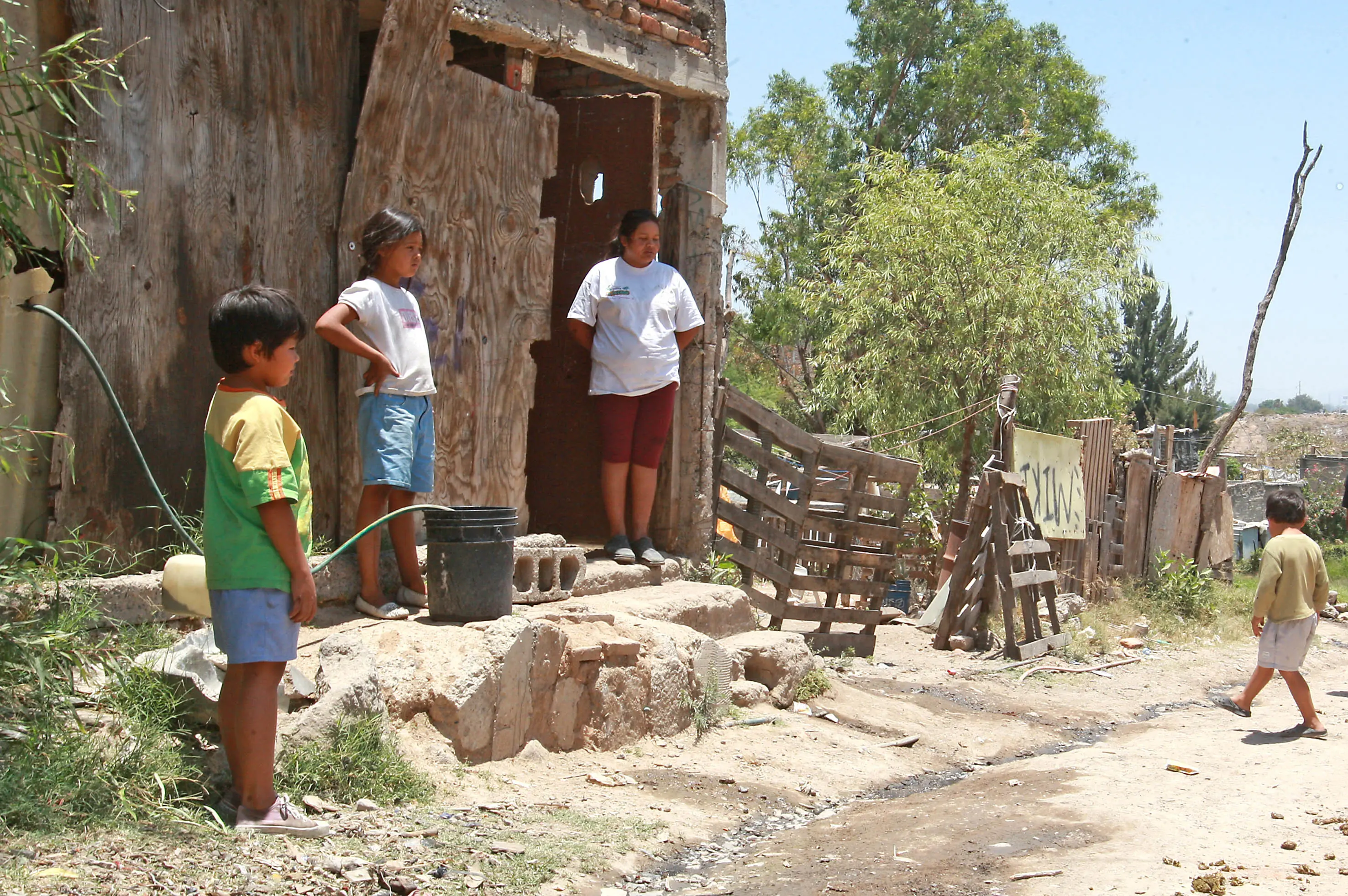 comunidades indigenas abandonada