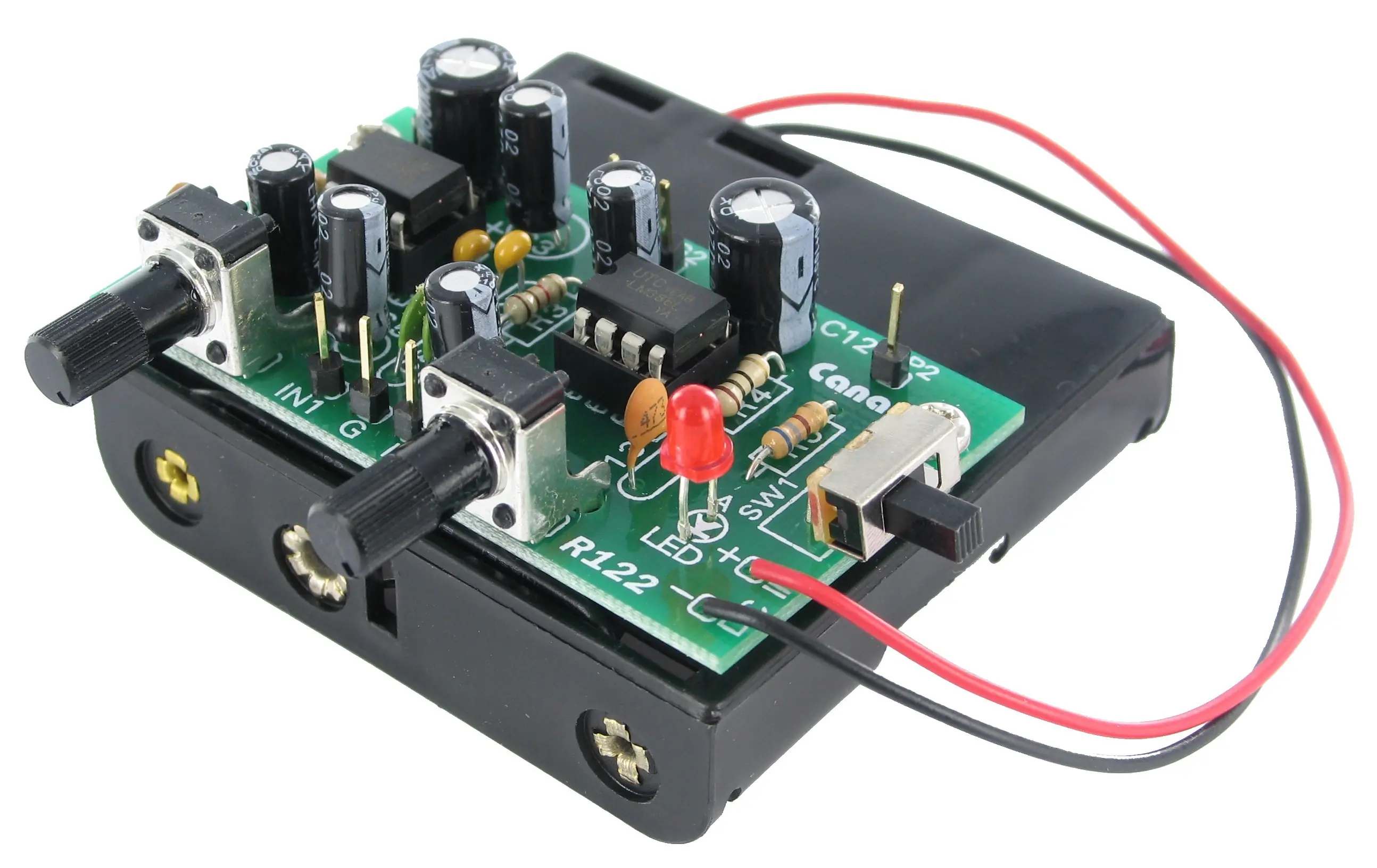 amplificador lm386 circuito
