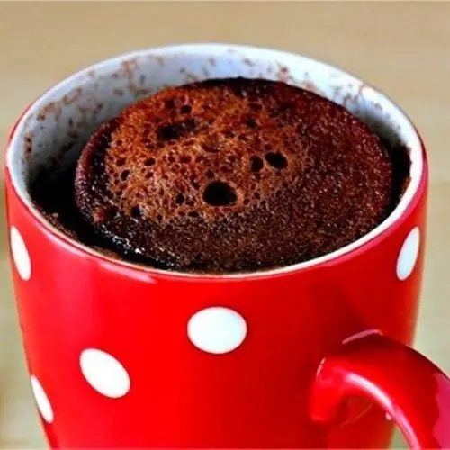 Taza de Bizcochuelo al microondas