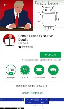 Hacé un garabato y el pato te lo mostrará (App Android)