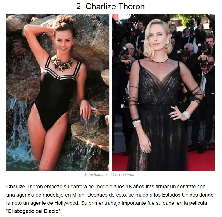 famosas