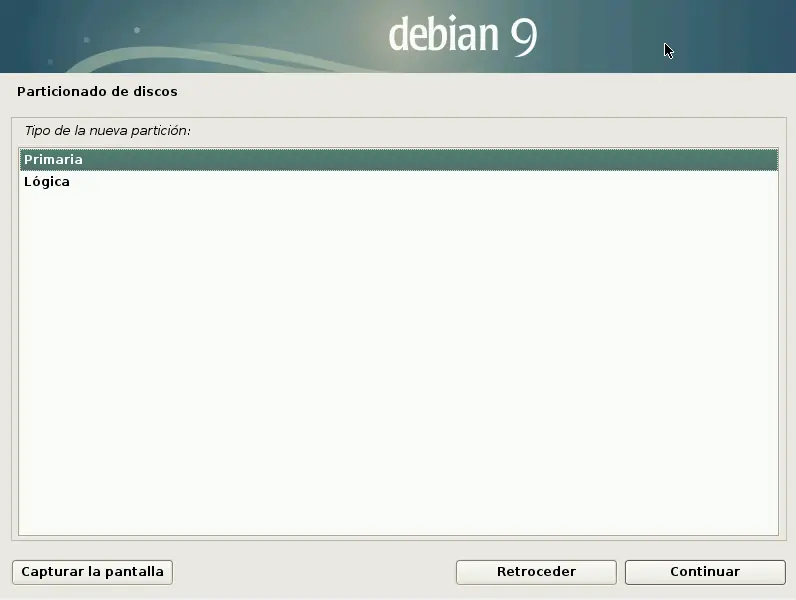 Guía de instalación de Debian 9 Stretch paso a paso
