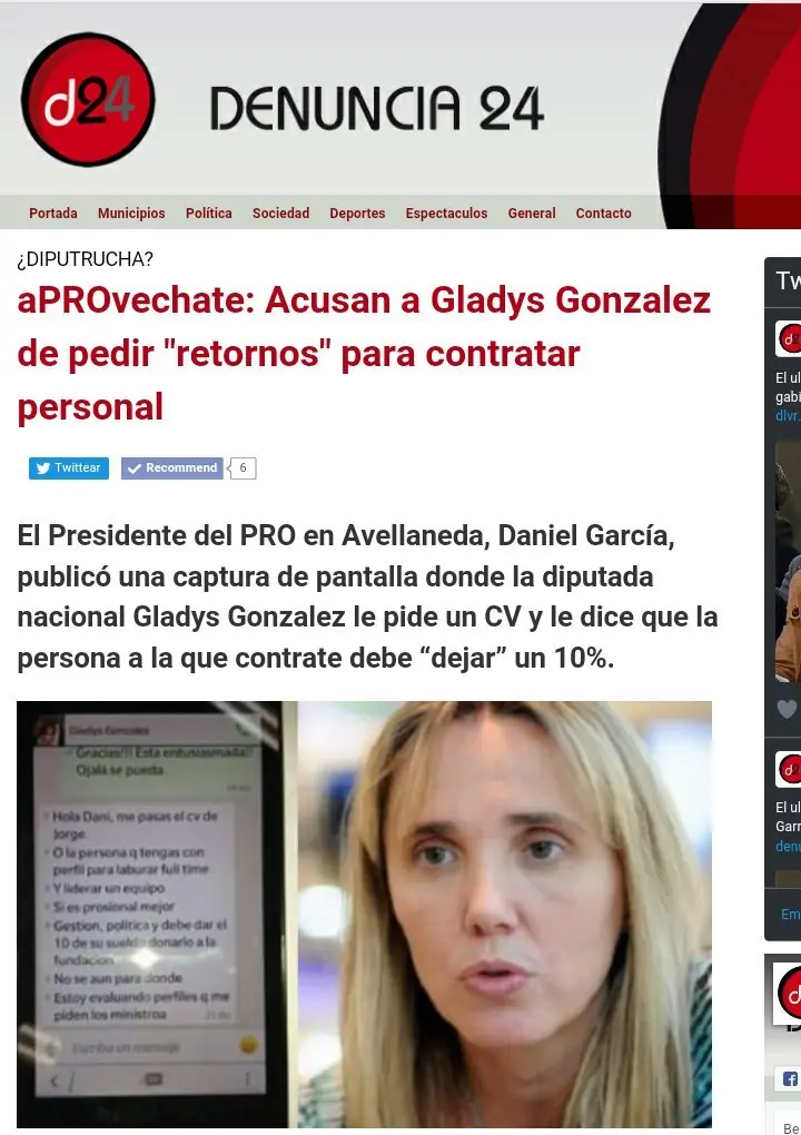 denuncia