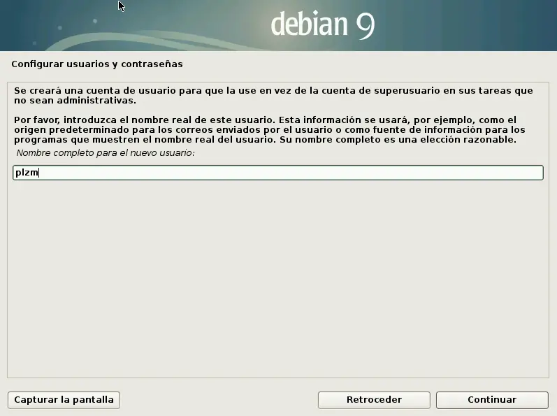 Guía de instalación de Debian 9 Stretch paso a paso