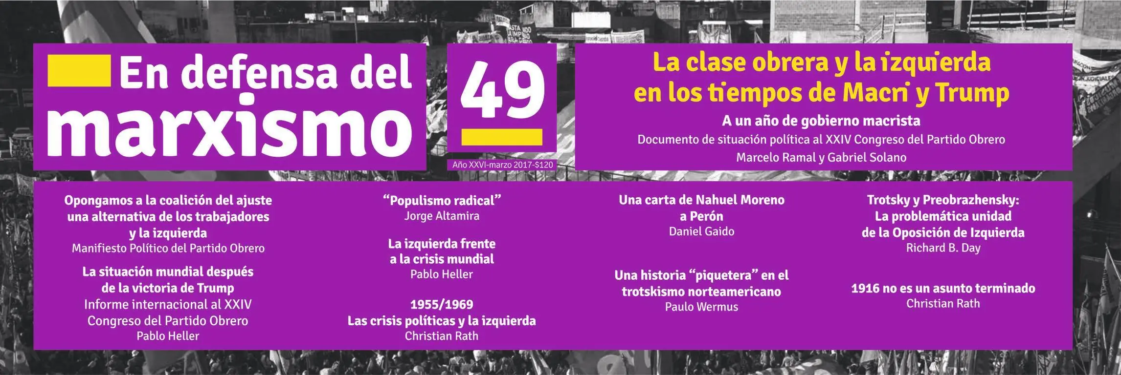 Revista En defensa del marxismo 49