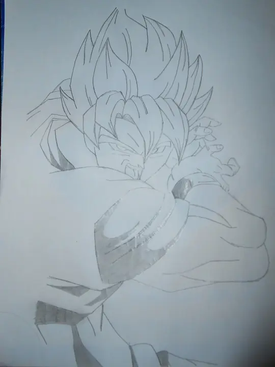 Dibujando a Goku SSJ Paso A Paso