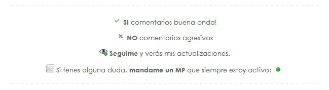 Megapost programas. Formateo y mantenimiento