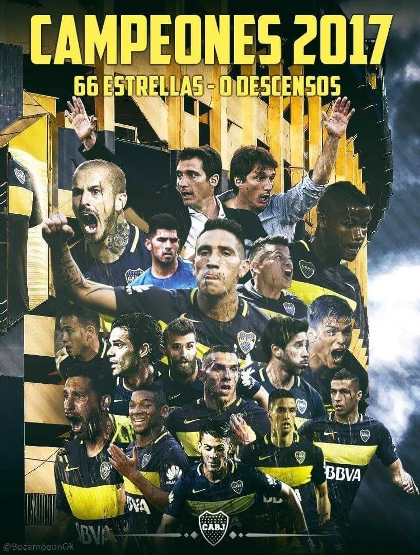 Boca campeon 2017 Boca campeon 2017