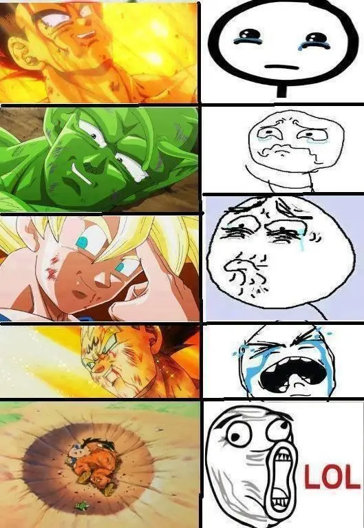 Memes de Dragon Ball Z para iniciar el día