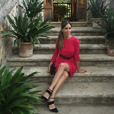 La bella presentadora Maria Gomez