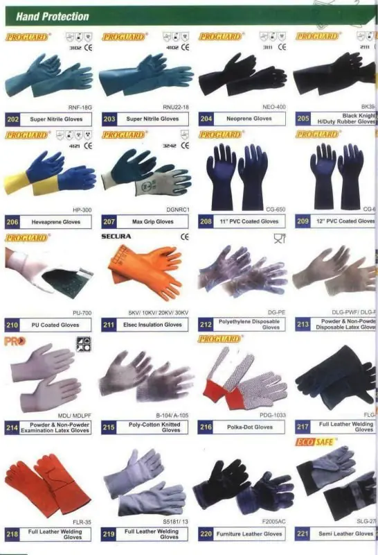 Equipos De Protección Personal: Protección superior