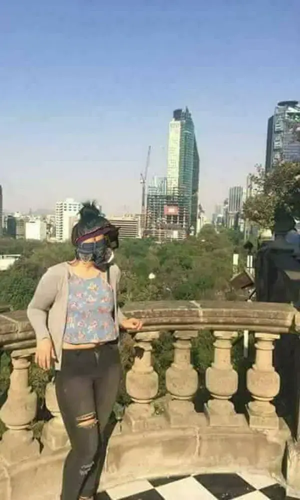 Pidió ayuda para que quitaran a la niña de su foto