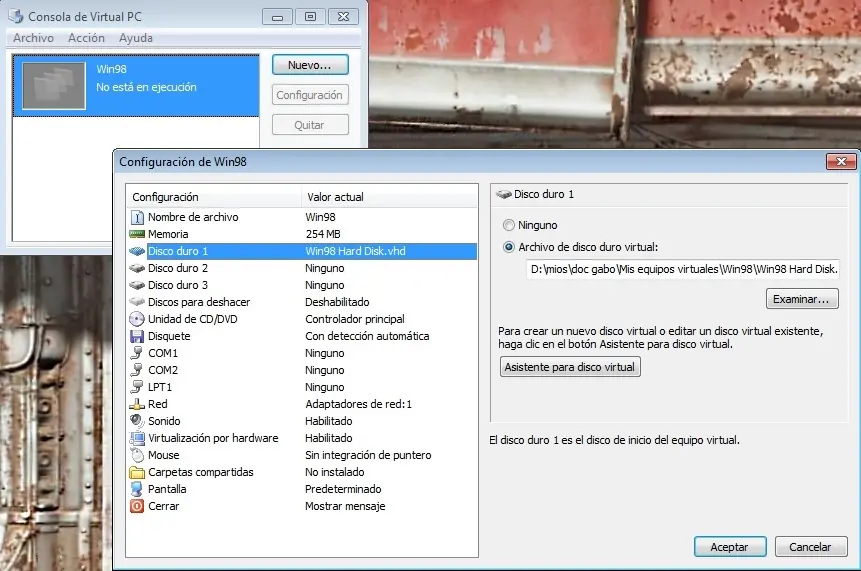 Quieres una maquina virtual? entra y aprende algo.
