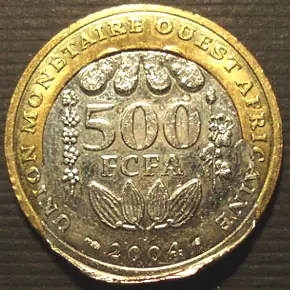 Errores especificos de monedas Bimetálicas (english)