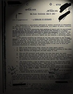Desclasifican y publican un nuevo documento FBI