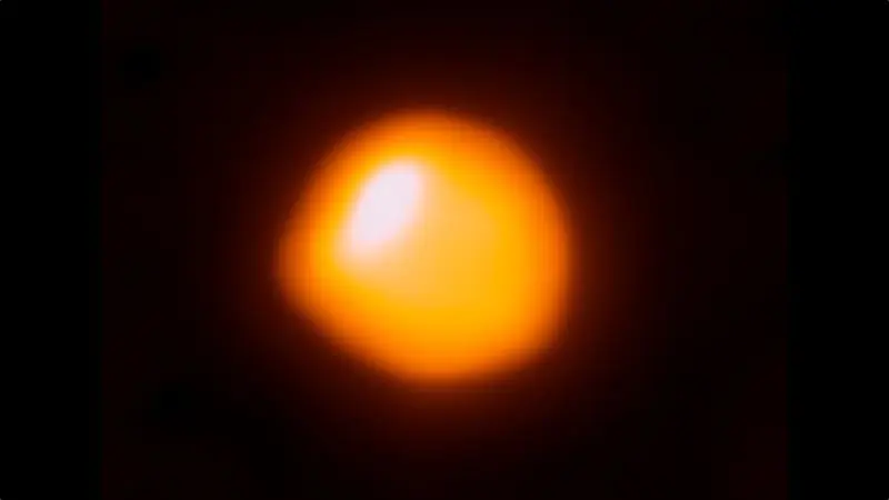 La mejor foto existente de una estrella que no es el Sol