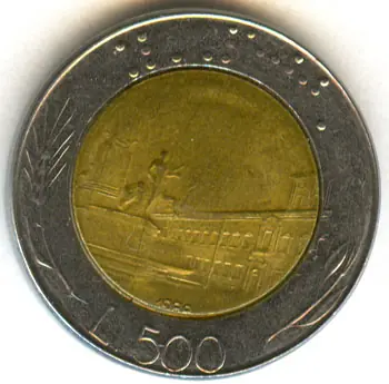 Errores especificos de monedas Bimetálicas (english)