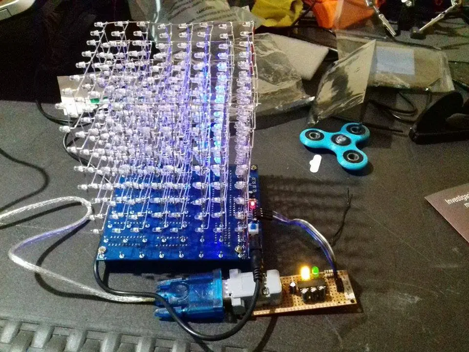 led cube