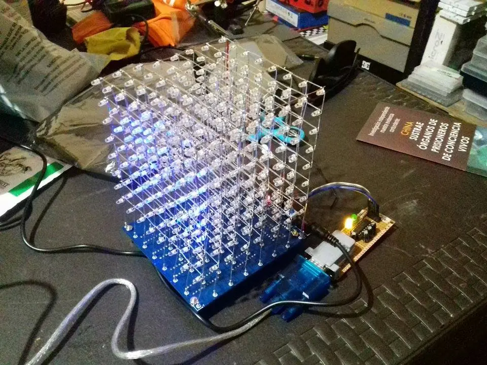 cubo led