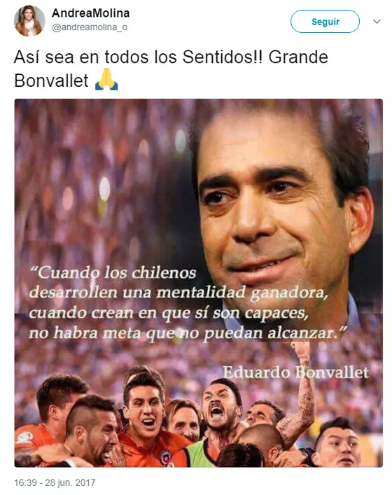 Chilenos: Hagamos top al visionario del futbol chileno