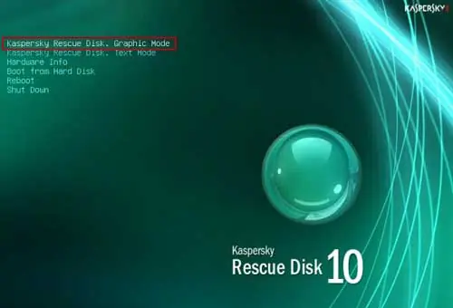 Cómo crear un Rescue Drive USB con Kaspersky